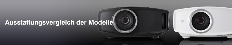 Ausstattungsvergleich der Modelle