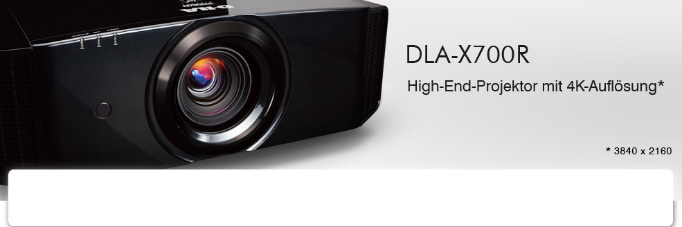 DLA-X700R High-End-Projektor mit 4K-Auflösung* *3840x2160