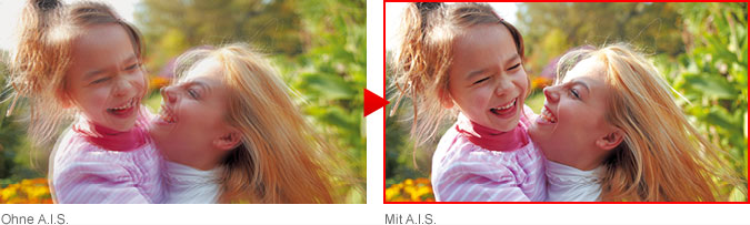 Ohne A.I.S. > Mit A.I.S.