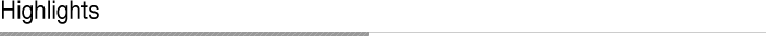 Highlights