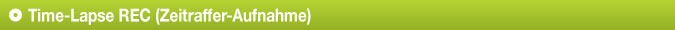 Time-Lapse REC (Zeitraffer-Aufnahme)