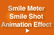 Feature-Video Smile-Messung/Smile-Aufnahme/Animatie effect