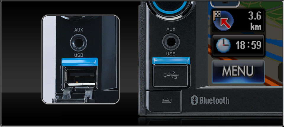 USB & AUX